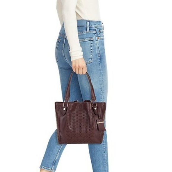 Tod's Flower Small Lazer Perforated Leather Bag - Picture 17 of 17